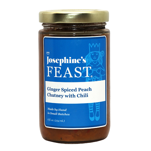 Handmade Ginger Spiced Peach Chutney 00035