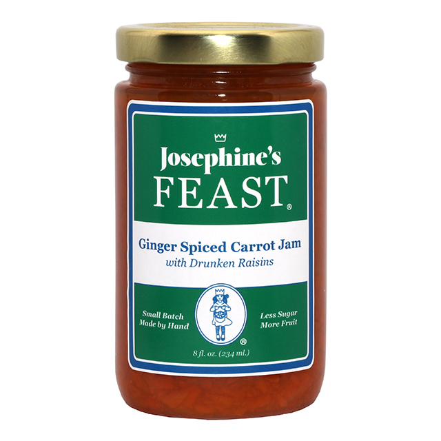 Ginger Spiced Carrot Jam with Drunken Raisins 8oz 100000000076