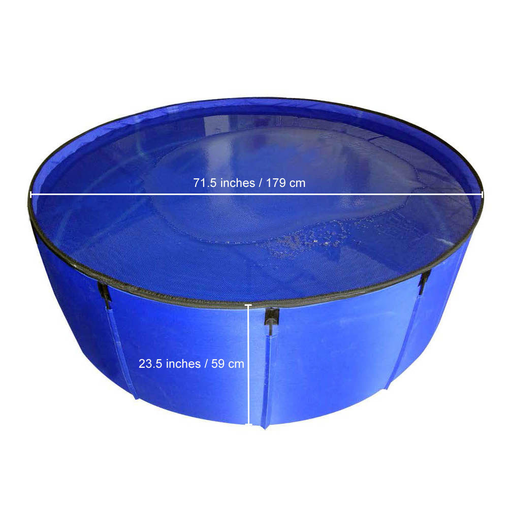 350 Gallon Portable Koi Tub / Quarantine Tank Pond Products Canada Hydrosphere Water Gardens