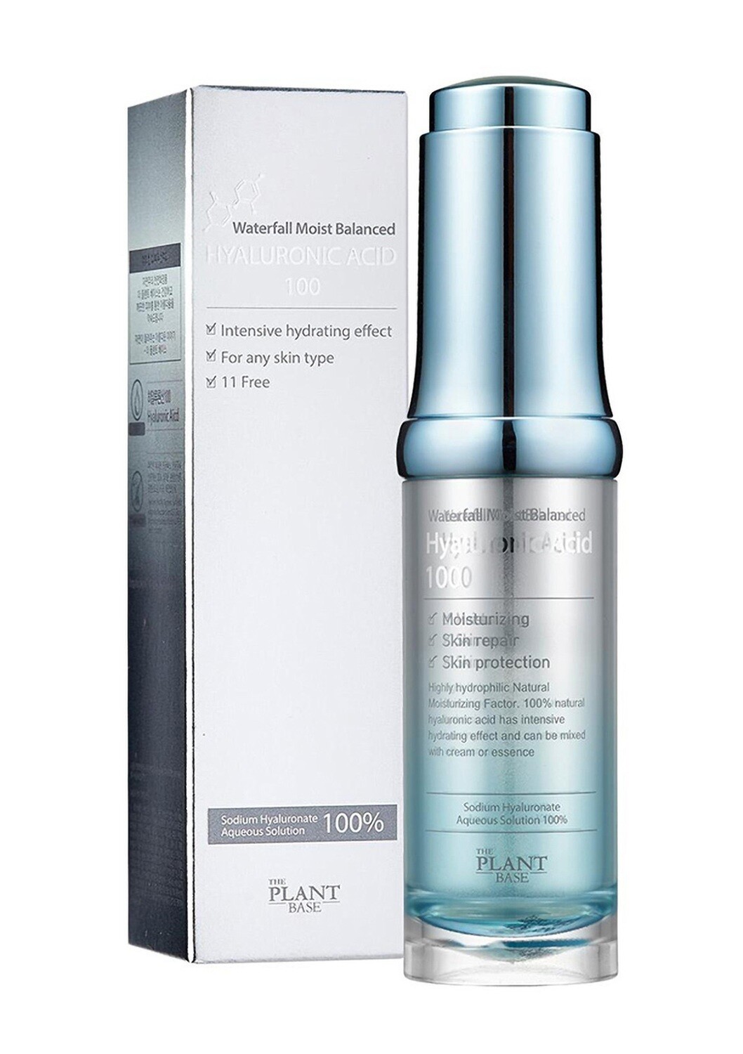 The Plant Base Waterfall Moist Balanced Hyaluronic Acid 100