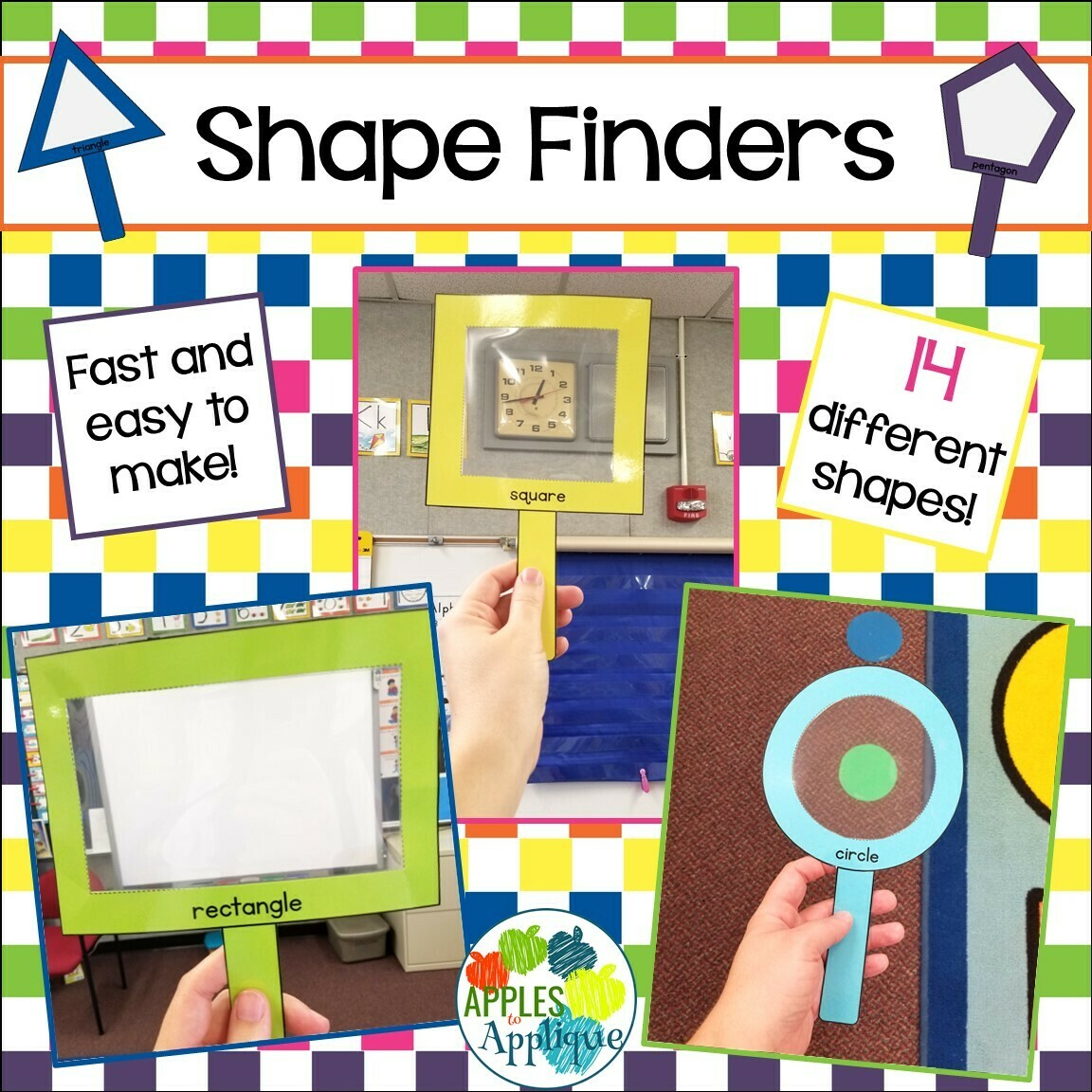 Shape Finders / Shape Detective Activity