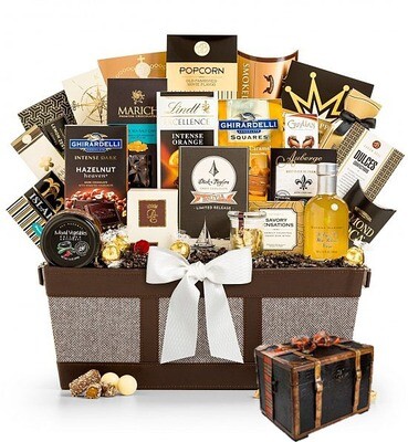 MOLIAE Treasure Chest Gift Basket - MOLIAE Treasure Chest Gift Basket -