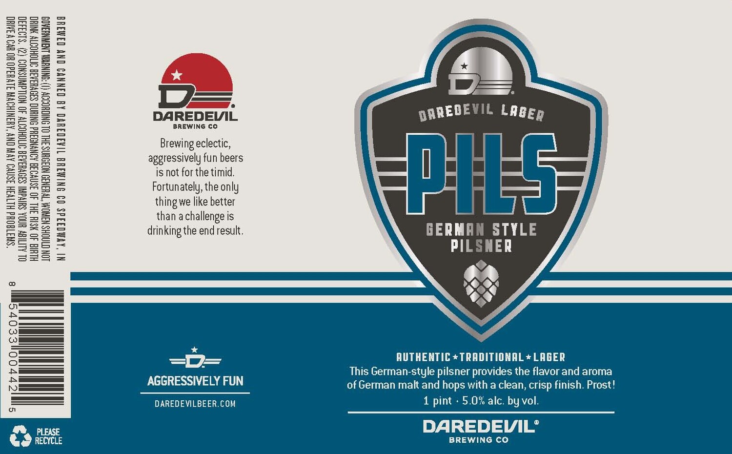 Daredevil Pils 1/6 bbl Daredevil Pils 1/6 bbl