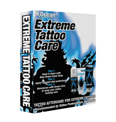 Extreme Tattoo Care Kit (soap, aquatat, cream)