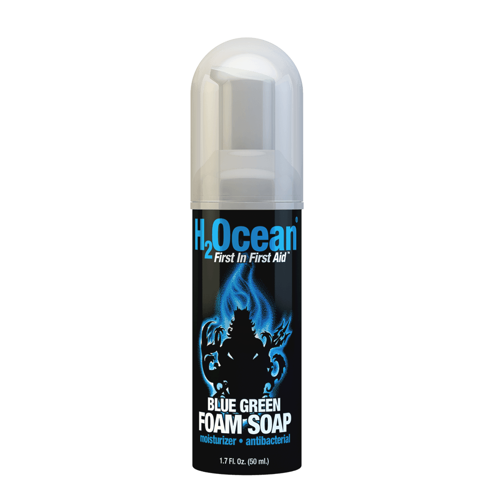 Blue Green Foam Soap 1.7oz