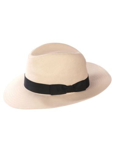 Olney Milano Wide Brim Linen Hat R4431
