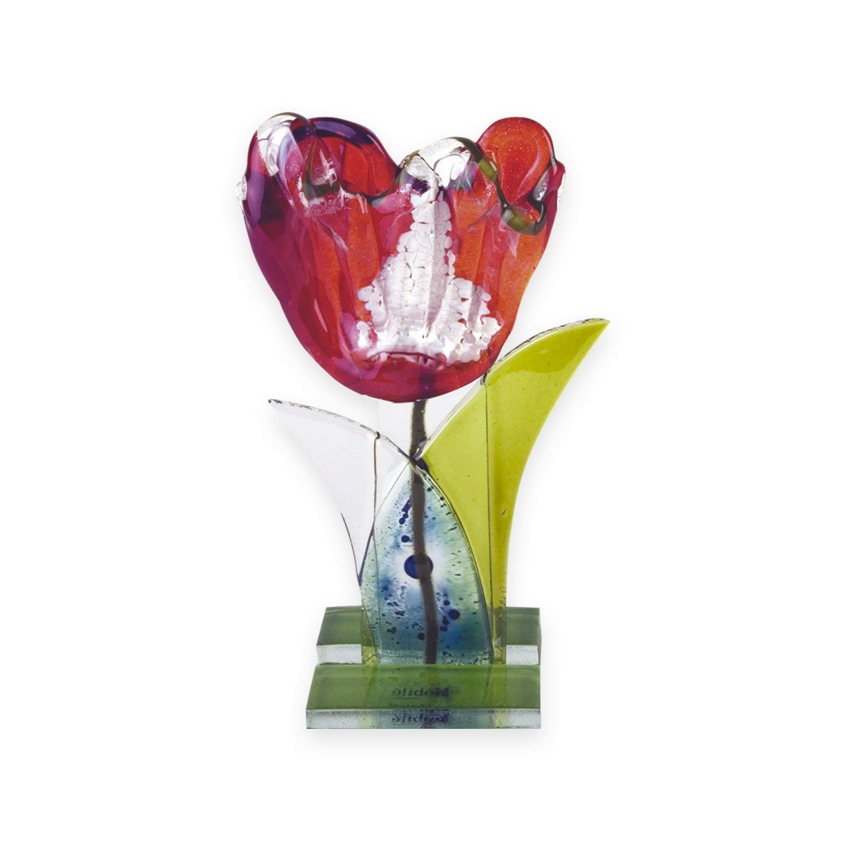 Nobile Fused Red Flower Stem -19cm Nobile Fused Red Flower Stem -19cm