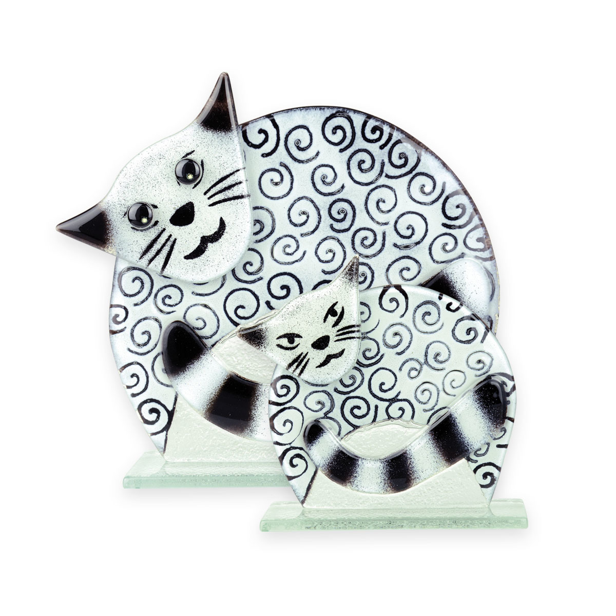 Nobile Large Fused Cat Resting - White 1487-16