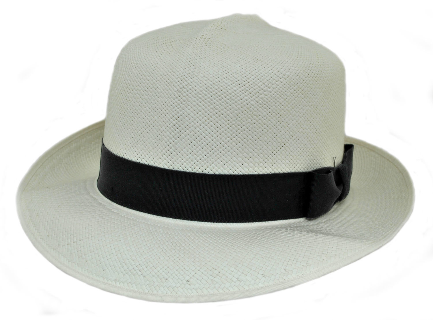 Olney Folding Brisa Panama with Black Band Olney Folding Brisa Panama with Black Band