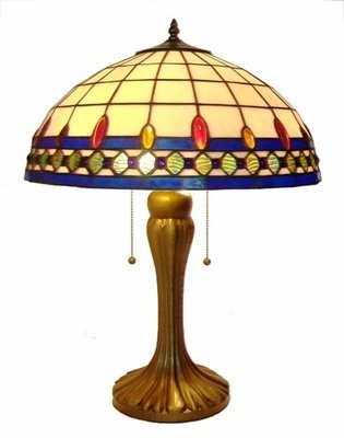 Grande 18 Inch Regal Tiffany Table Lamp Grande 18 Inch Regal Tiffany Table Lamp