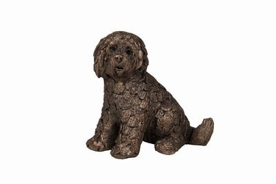 Shorty Labradoodle Sitting - Frith Sculpture Shorty Labradoodle Sitting - Frith Sculpture