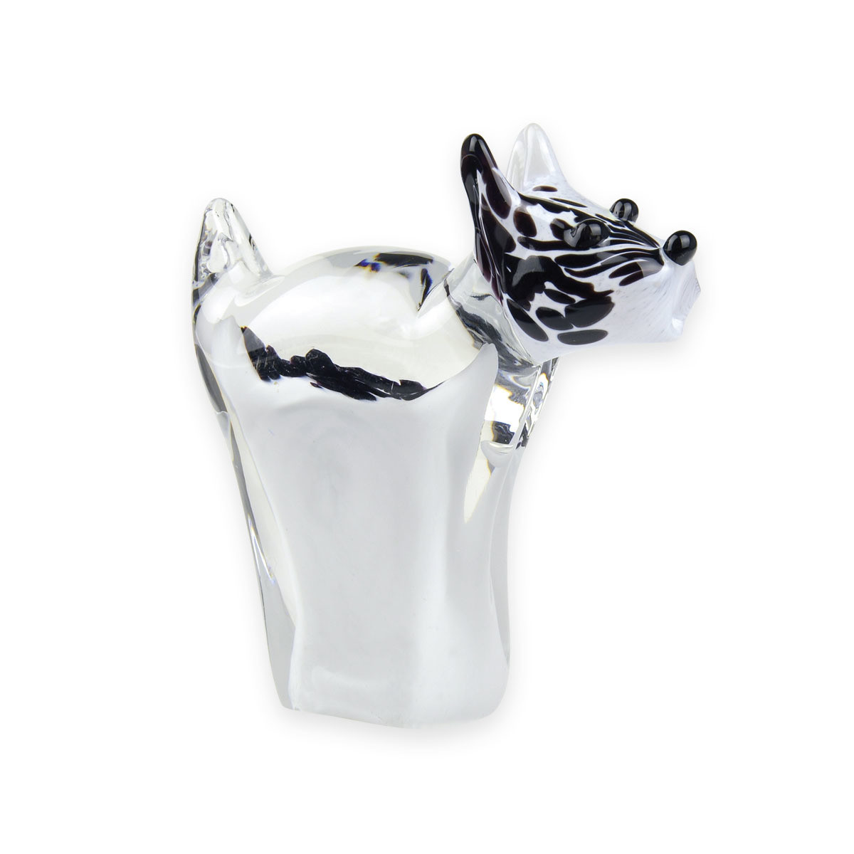 Nobile Paperweight Dog- White Nobile Paperweight Dog- White