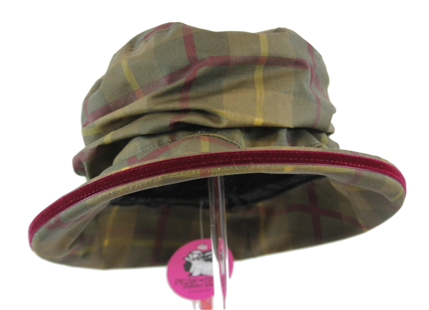 Peak & Brim - Bonnie - Tartan Wax Hat Peak & Brim - Bonnie - Tartan Wax Hat