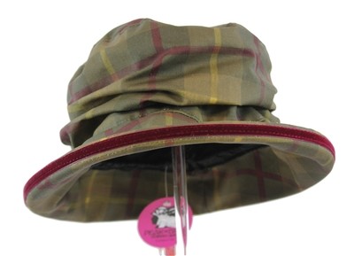 Peak & Brim - Bonnie - Tartan Wax Hat Peak & Brim - Bonnie - Tartan Wax Hat