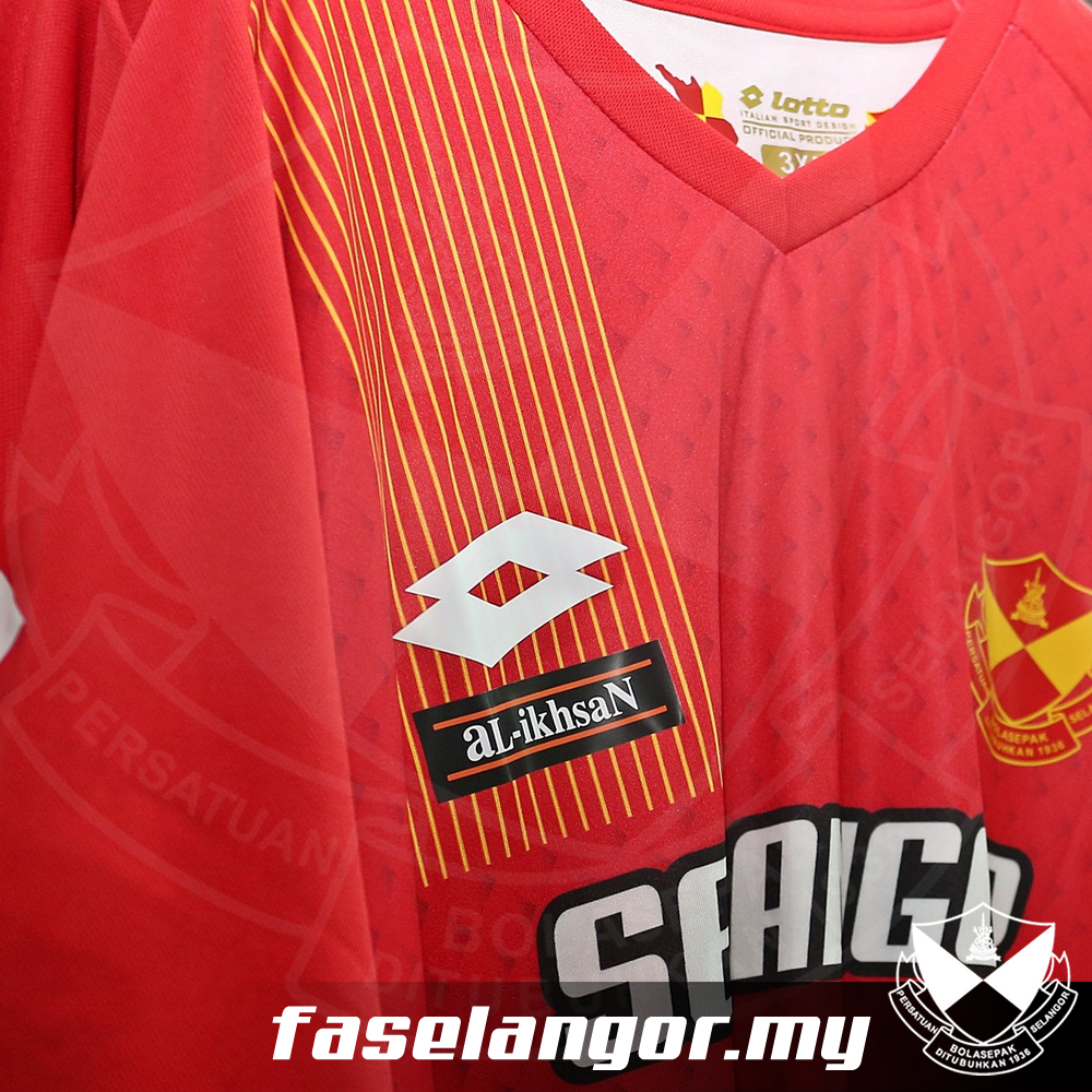 Selangor Lotto Original Home Shirt 2017
