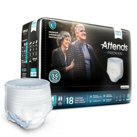 Attends Premier Underwear Medium, 72 count ALI-UW20