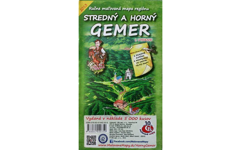 Stredný a Horný Gemer I.vydanie Stredný a Horný Gemer I.vydanie