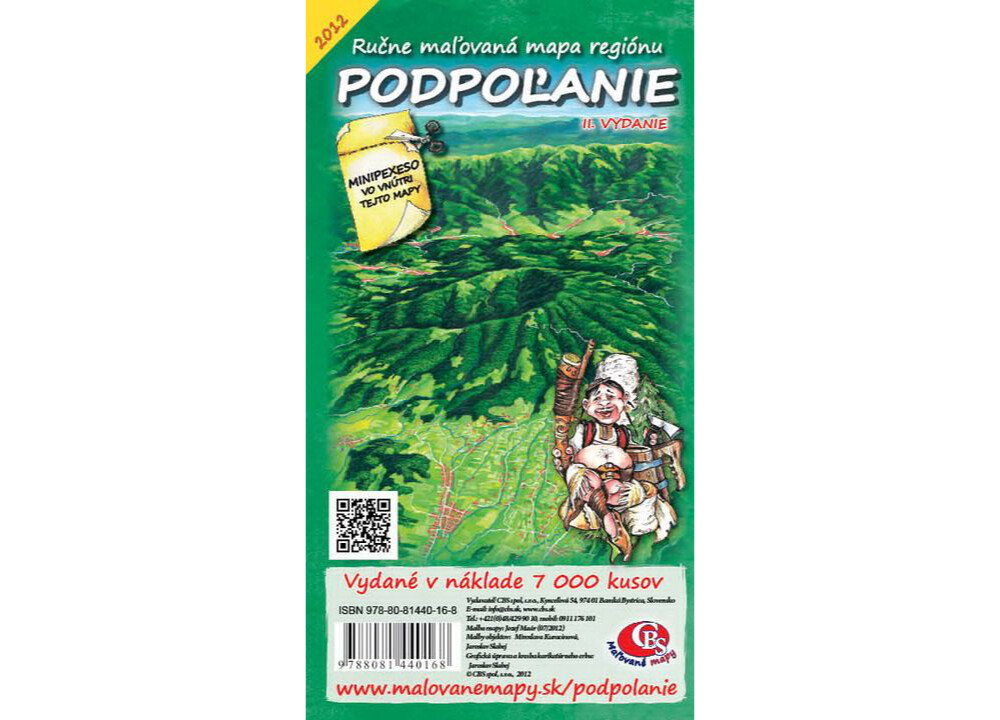MAPA Podpoľanie II.vydanie MAPA Podpoľanie II.vydanie