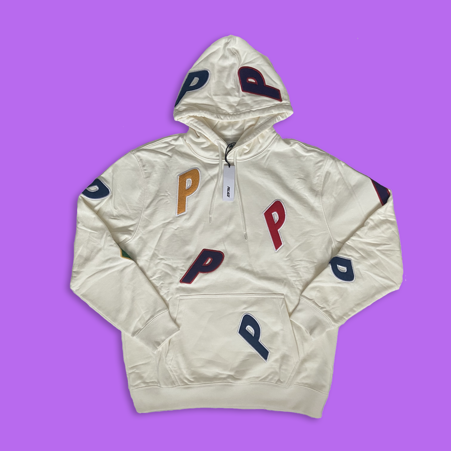 palace purple hoodie