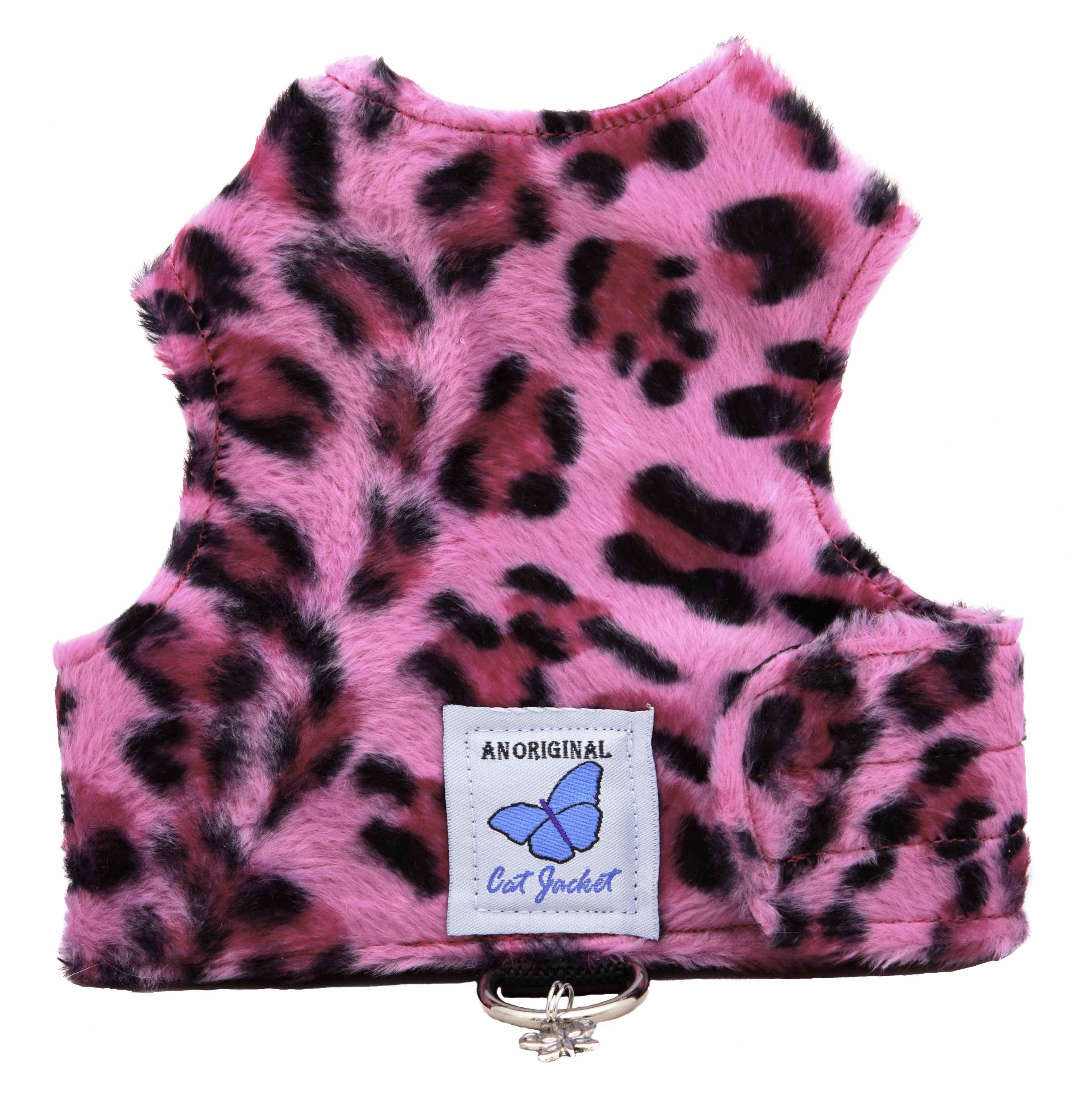 Luxury Faux Fur Pink Leopard
