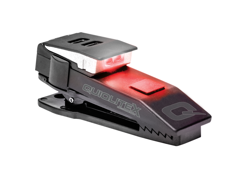 QuiqLiteX Tactical Red/White LED (USB Rechargeable) 20 up to 75 Lumens 890161025116