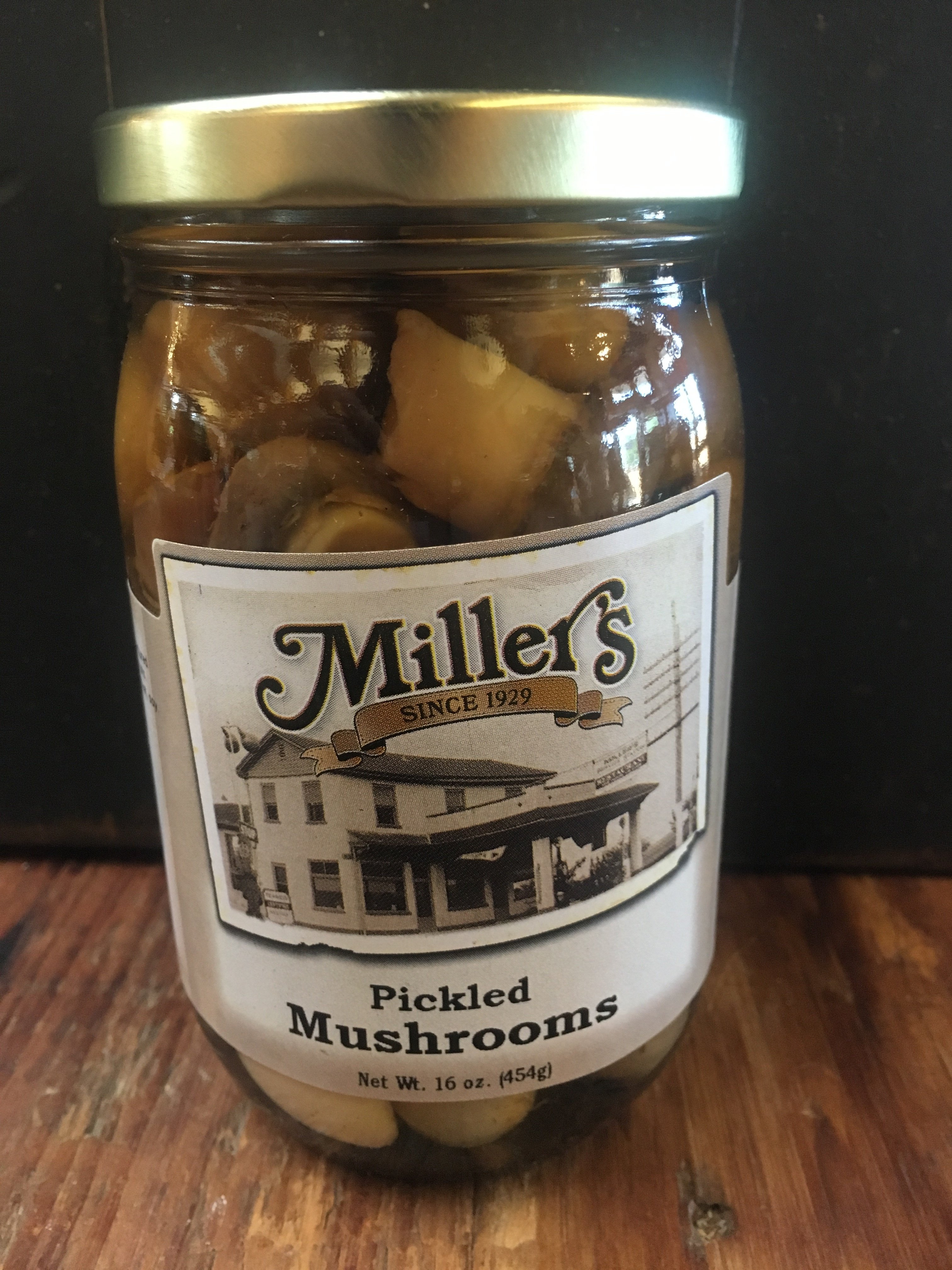 Pickled Mushrooms 16oz 00031