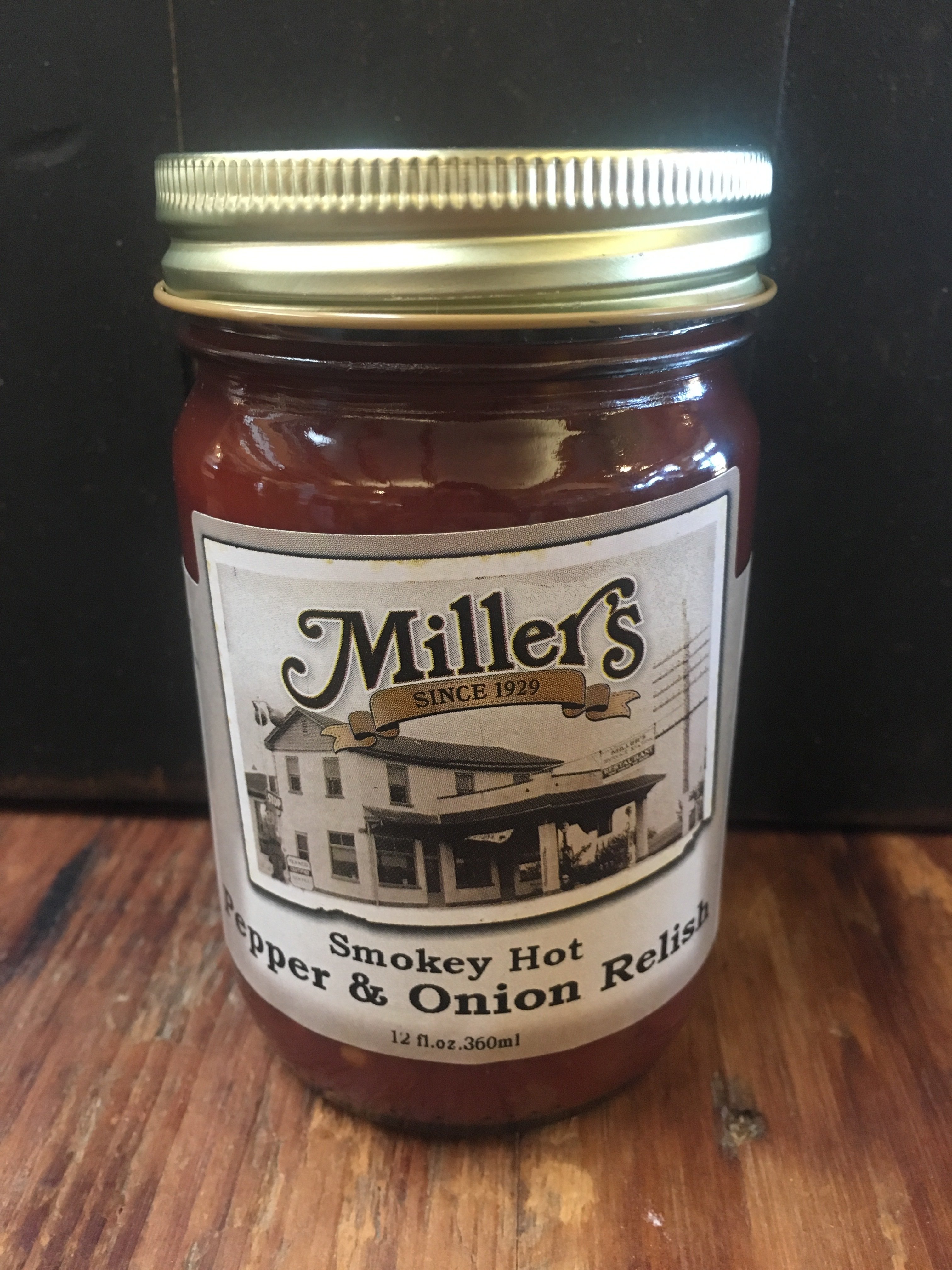 Smokey Hot Pepper & Onion Relish 12oz 00038