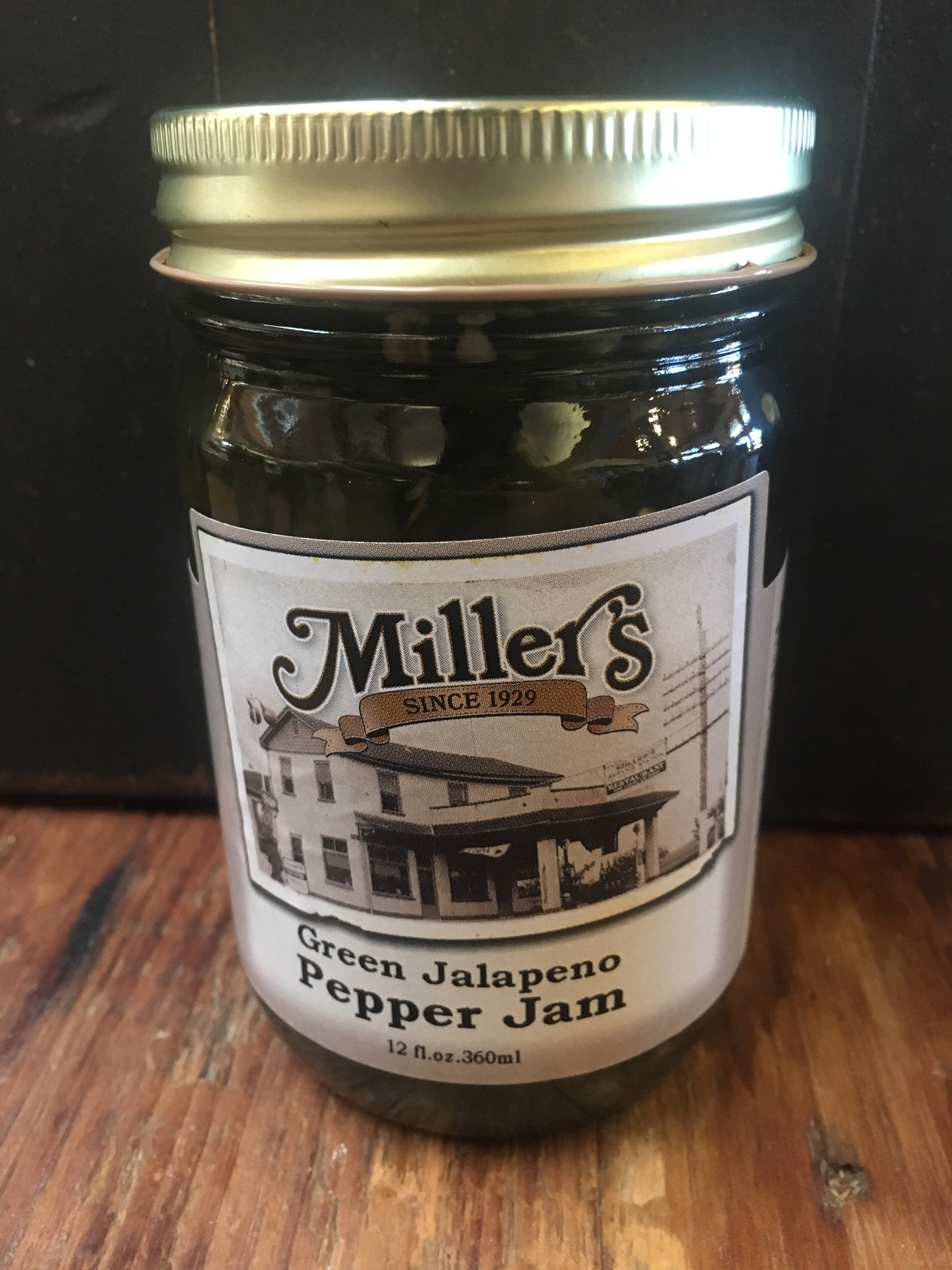 Green Jalapeno Jam 12oz 00041