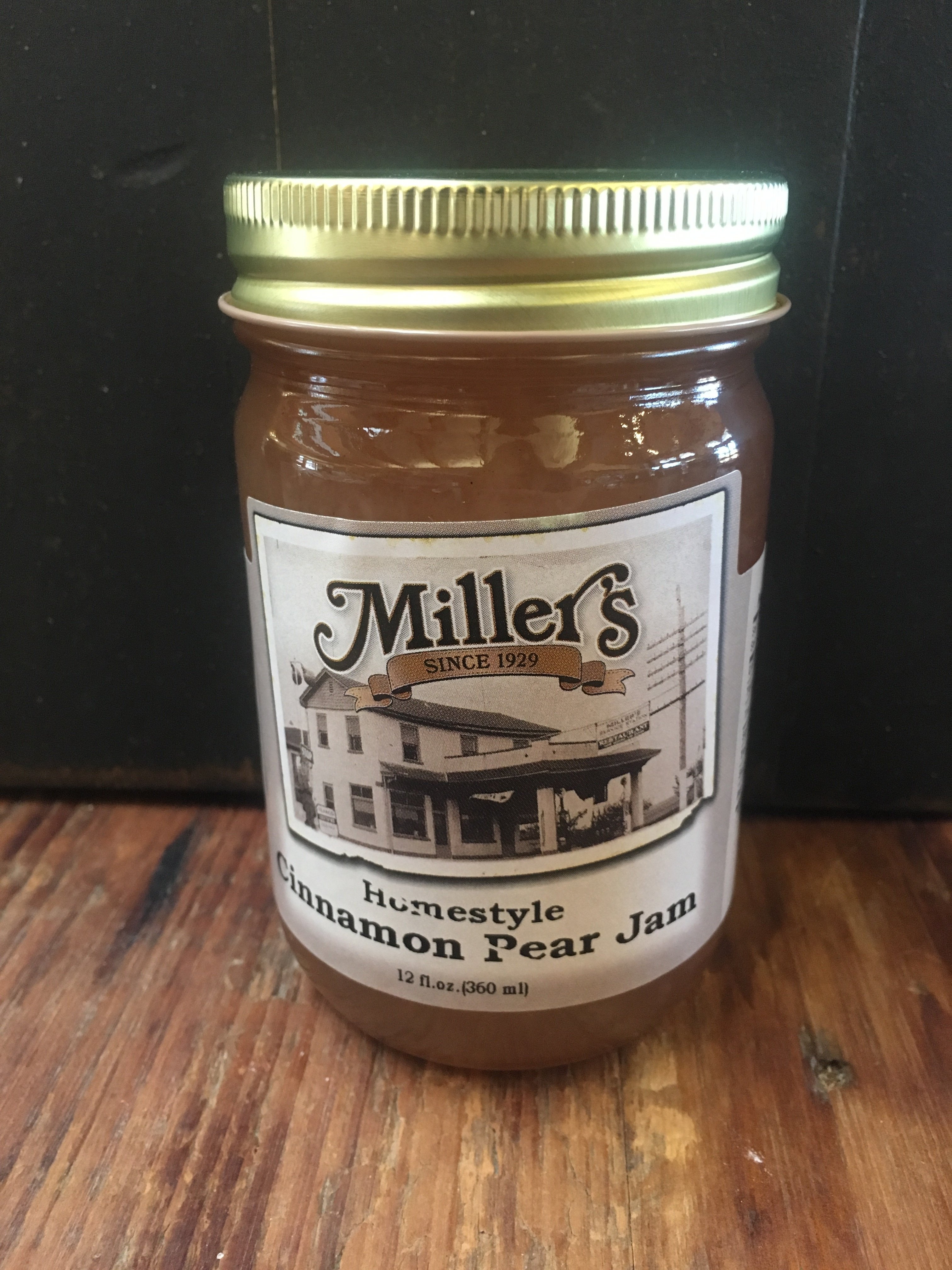 Cinnamon Pear Jam 12oz 00051