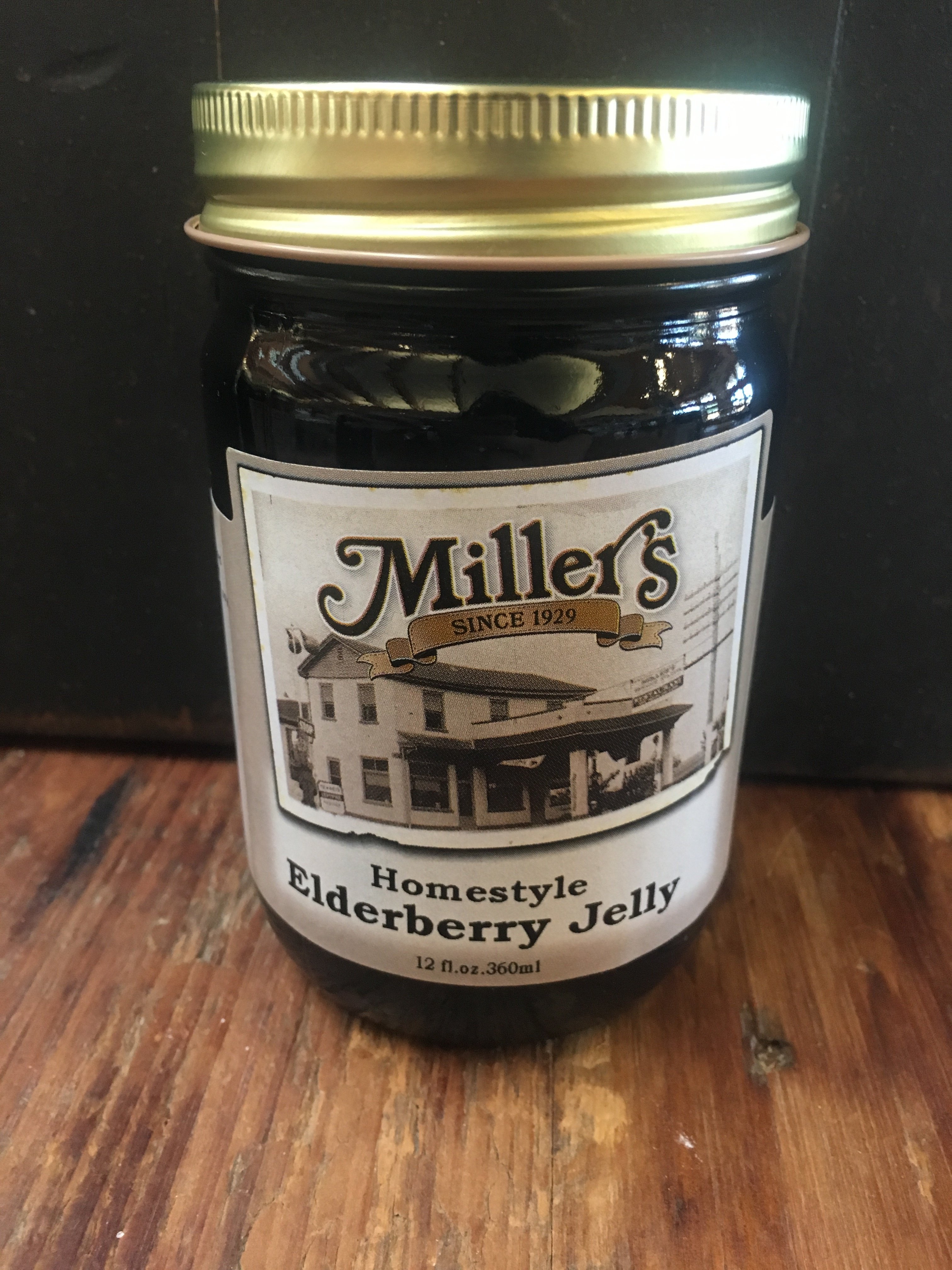 Elderberry Jam 12oz 00052