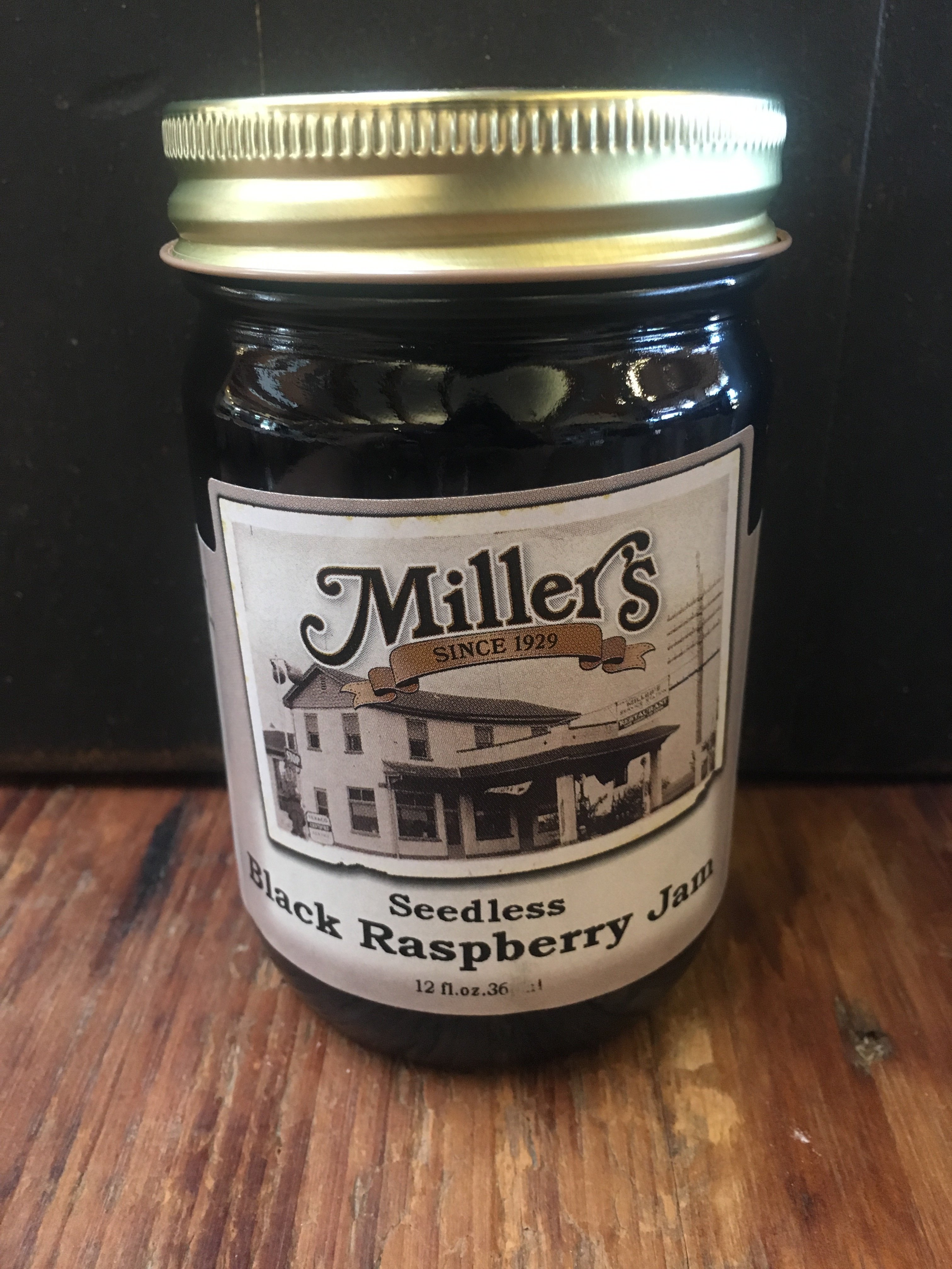 Black Raspberry Jam 12oz 00055
