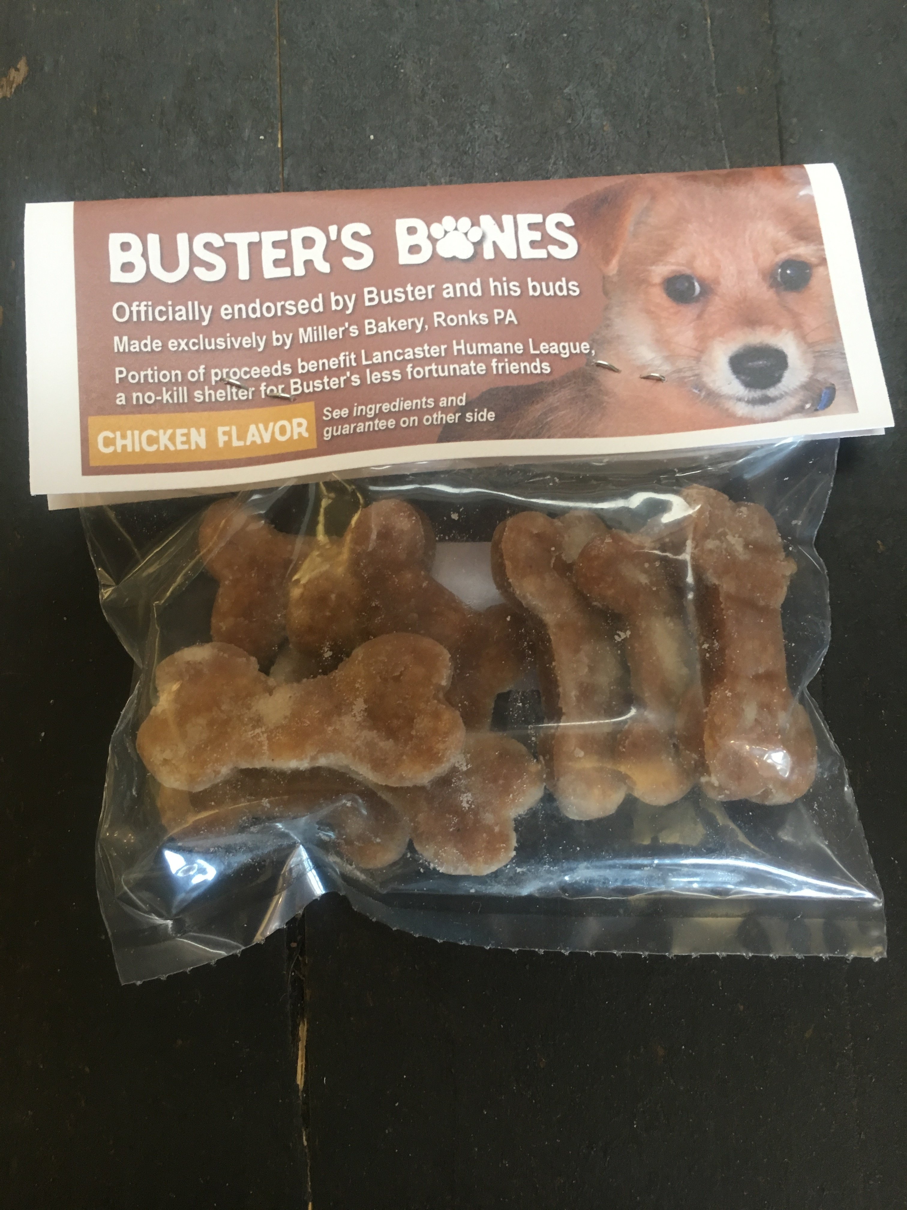 Buster's Bones Chicken Dog Treat 00083