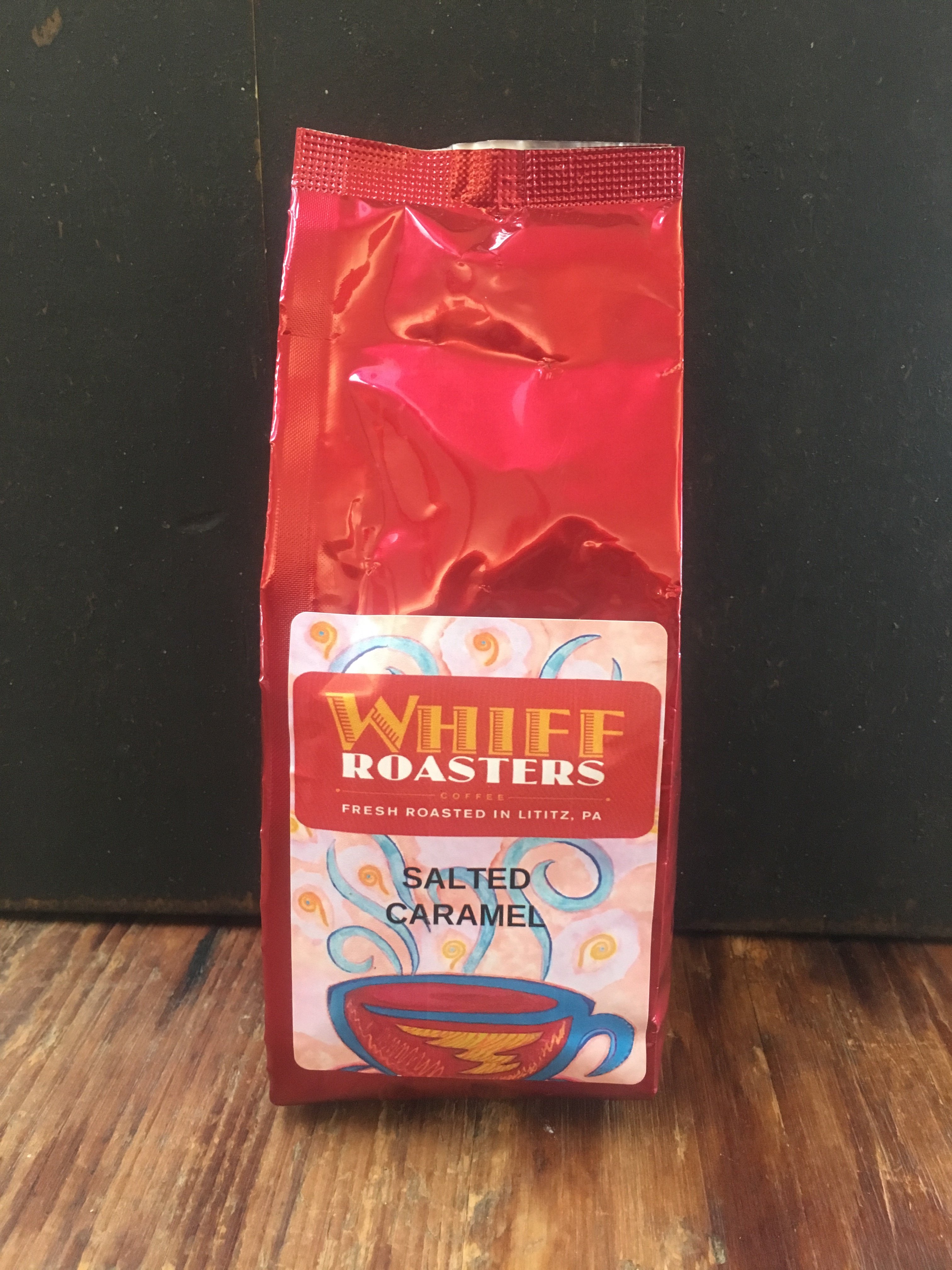 12oz Ground Coffee Bag Salted Caramel 00094