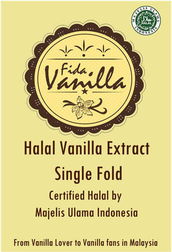 Halal Vanilla Extract Single Fold 100ml