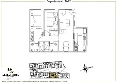 APARTADO B12 - $3,100,000 (2Rec-79m2-Nivel 1-Jardín)