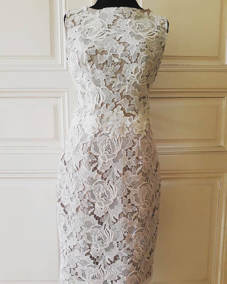 Haljina White romance 90027