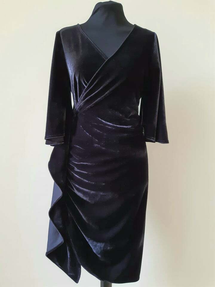 Wrap velvet 90038