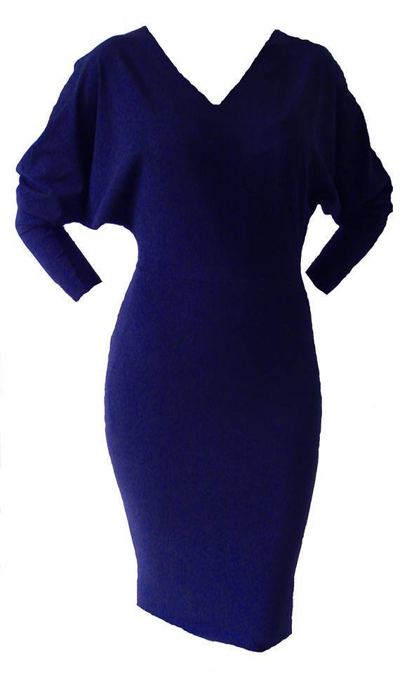 Haljina Sismis elegant plava 90006