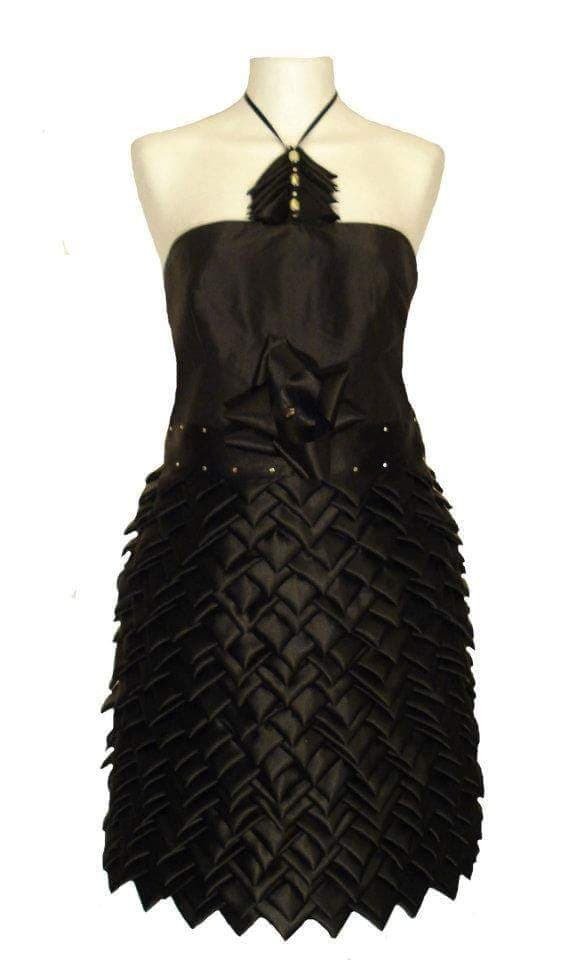Haljina Black satin 070918