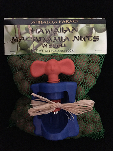 Crack-A-Mac with 2lbs Hawaiian Macadamia Nuts in Shell 00122
