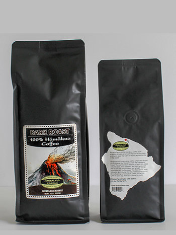 100% Hamakua Dark Roast Coffee Beans 00016