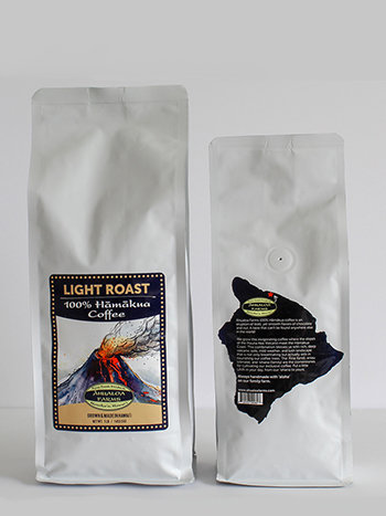 100% Hamakua Coffee Light Roast Coffee Beans 00187