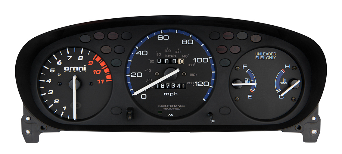 Honda EK 9000 RPM Tachometer With Adjustable Shift Light TACH-9000-EK