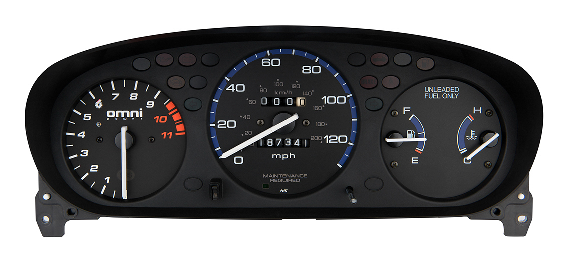 Honda EK 9500 RPM Tachometer With Adjustable Shift Light TACH-9500-EK