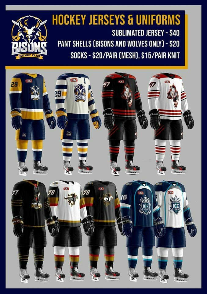 sublimated hockey jerseys