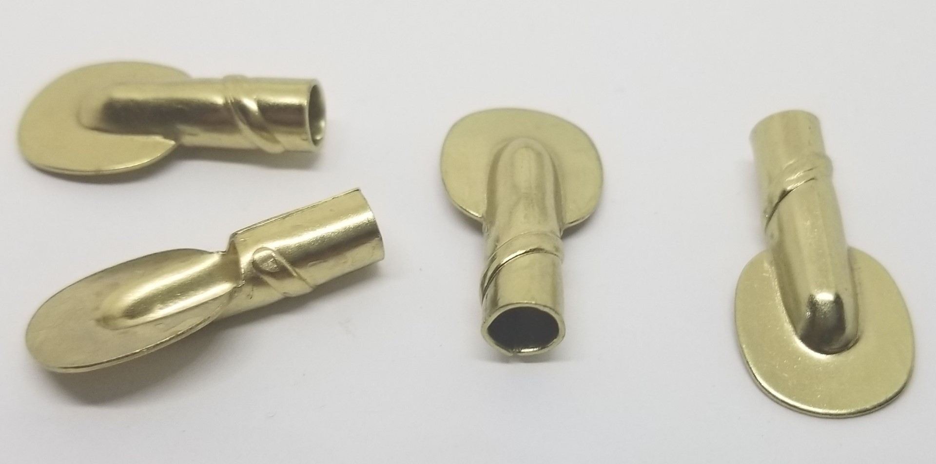VALUE PACK Spoon Shelf Rests Brass Plated D2791