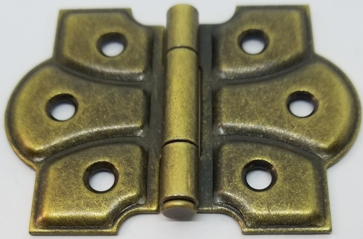 Antique Brass Plated Steel Loose Pin Hinge removable pin swap