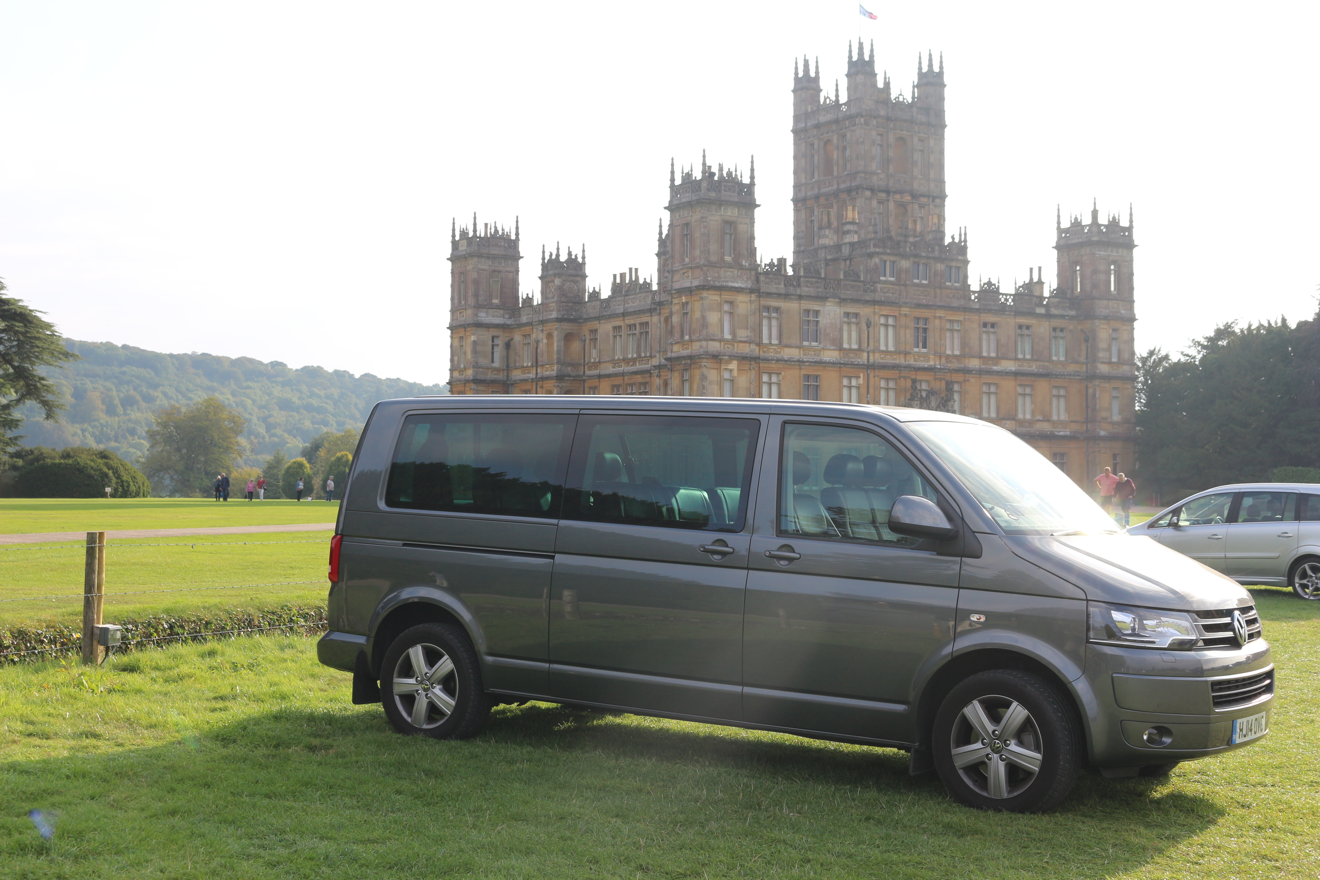London Private Tours Luxury Guided Vehicle at Highclere Castle