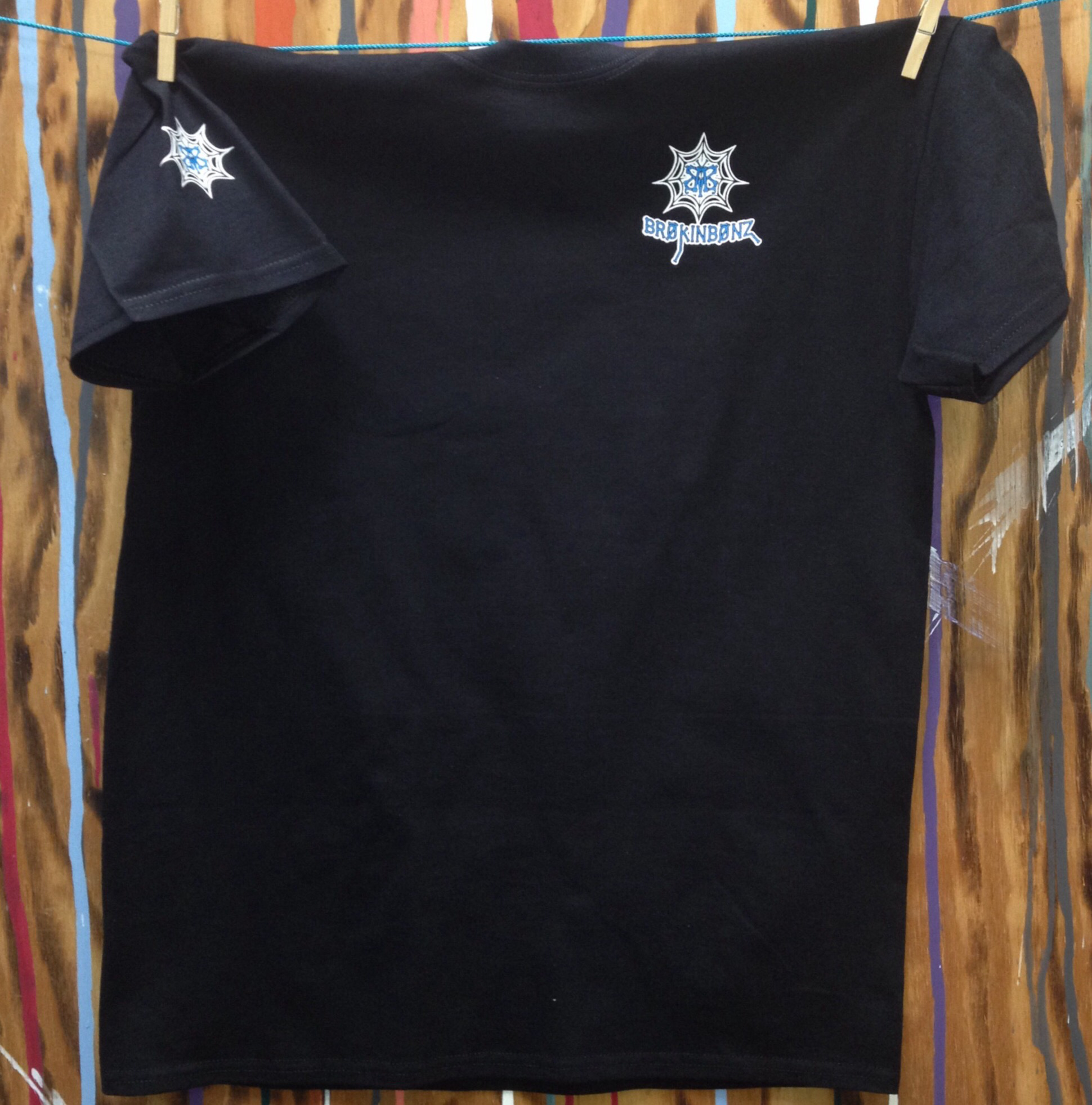 LIMERICK Black Unisex Tee...White and Blue Font with Custom Fraction