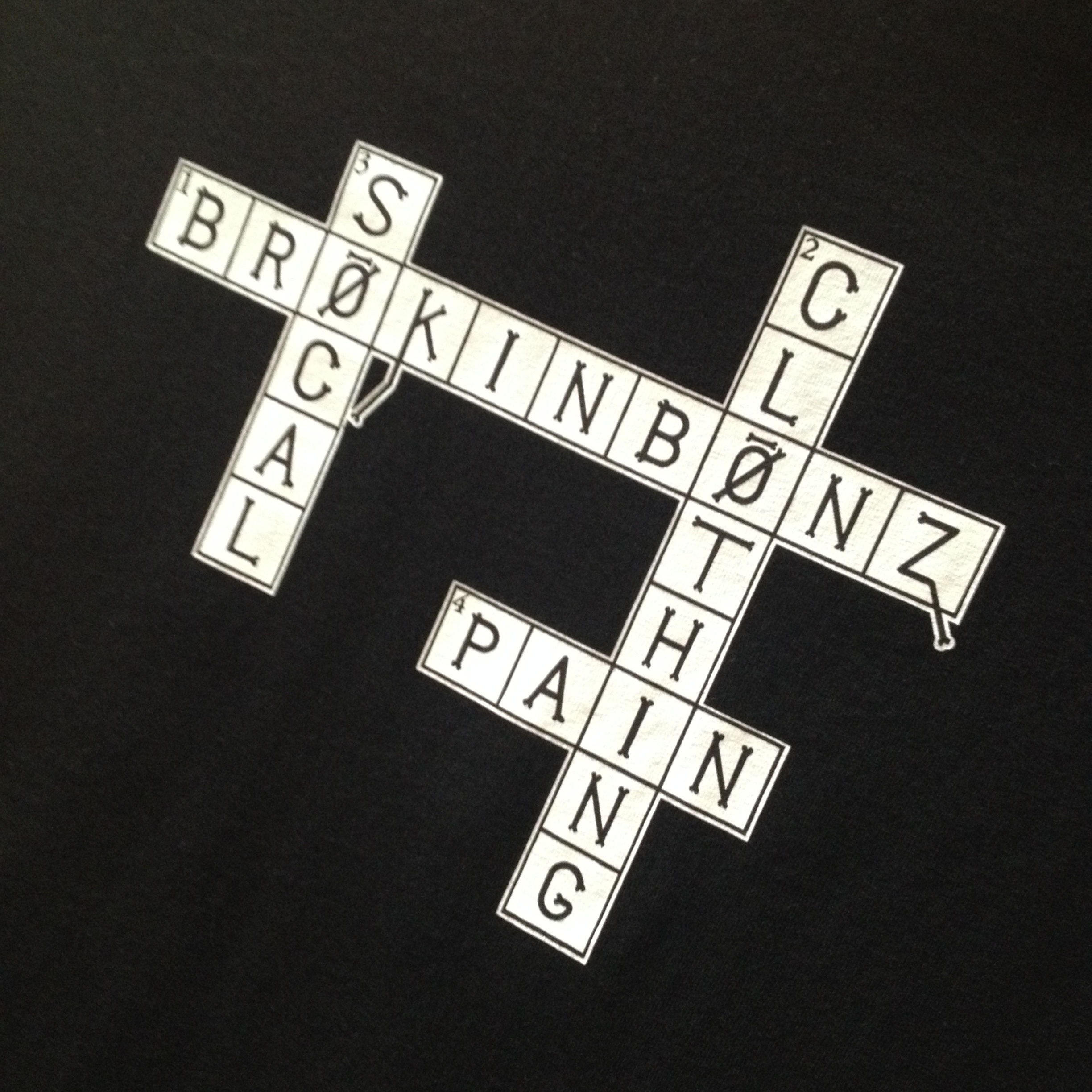 CROSSWORD PUZZLE Unisex Long Sleeve Tee